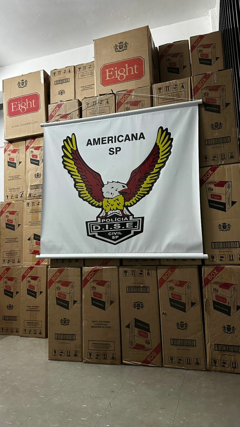 Polícia Civil apreende oitocentos mil maços de cigarro do Paraguai