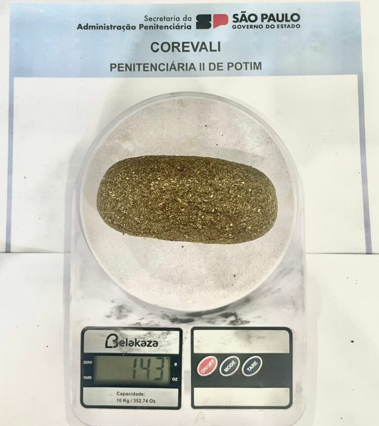 Mulher é flagrada com maconha nas partes íntimas durante visita na P2 de Potim