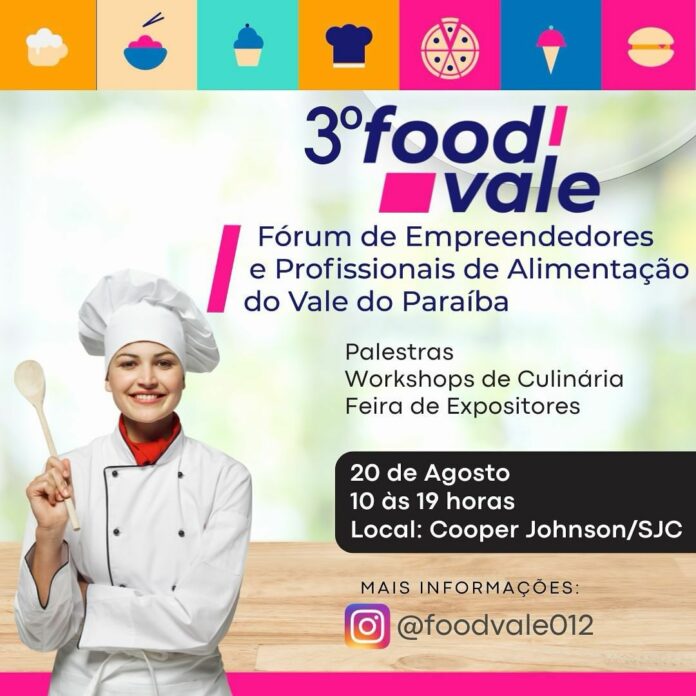 Food Vale realizará terceira Edição em São José dos Campos