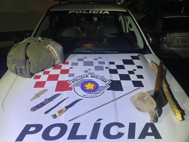 jovem preso por esfaquear três homens em aparecida