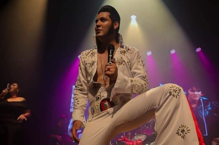 Sesc Birigui apresenta show gratuito de Rafa Elvis e banda em homenagem ao rei do rock