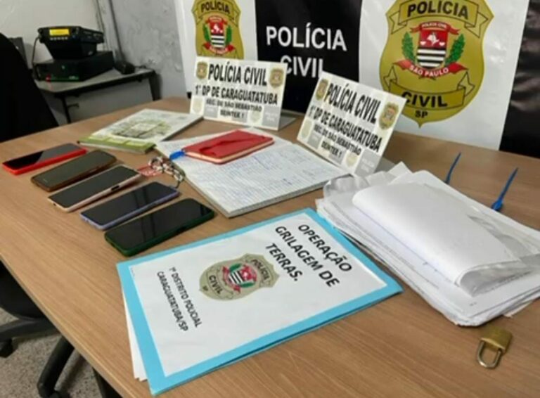 Cinco suspeitos são presos por grilagem no Litoral Norte de SP