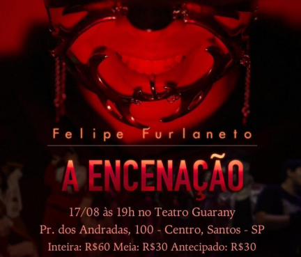 Felipe Furlaneto se apresenta no Teatro Guarany na próxima semana; Saiba como garantir o ingresso!