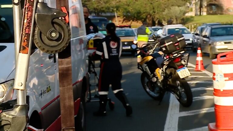 Atropelamento na Via Expressa gera trânsito intenso na região