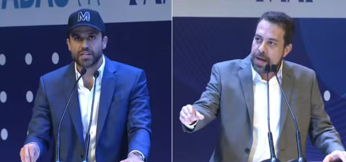 Boulos e Marçal trocam ofensas, e agressões seguem nos bastidores de debate; VÍDEO
