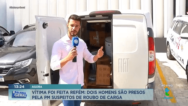 retenção vítima furgão carga hortolândia campinas