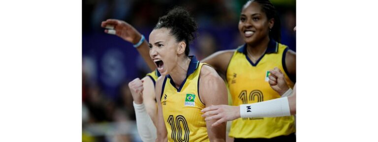 Brasil atropela Polônia e garante melhor campanha da fase de grupos no vôlei