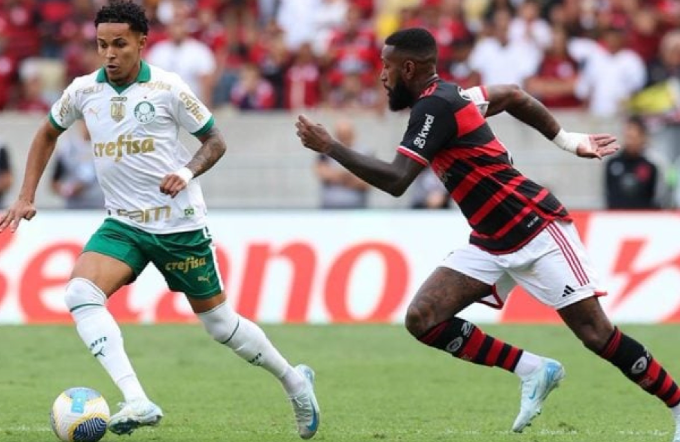Flamengo e Palmeiras só empatam em tira-teima e Botafogo agradece