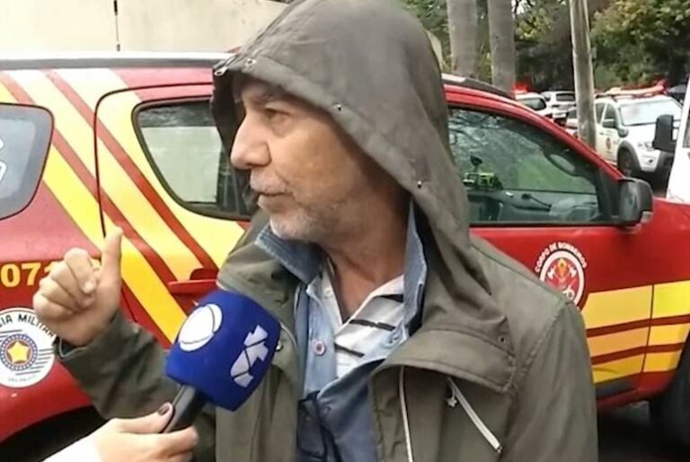 “Quase caiu na minha casa”, morador fala sobre o medo com queda de avião