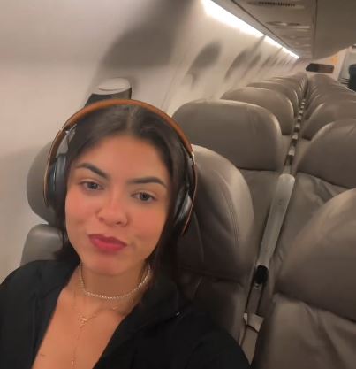 voo sozinha viracopos influenciadora