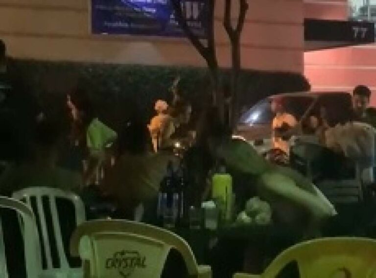 Polícia investiga homem flagrado atirando para o alto em frente a bar em Birigui