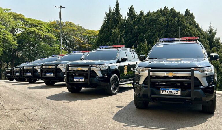Governo de São Paulo entrega 75 novas viaturas para a Polícia Civil e parte delas reforçarão frotas do litoral