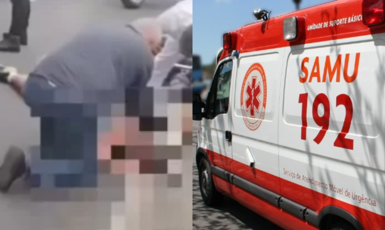 Idoso é atropelado por motocicleta e morre em São Vicente