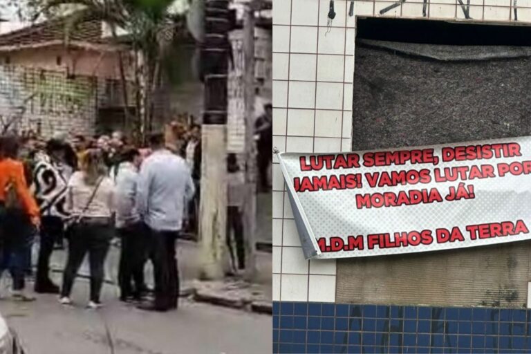 Grupo de movimento por moradia invade prédio abandonado, polícia é acionada e leva todo mundo à delegacia