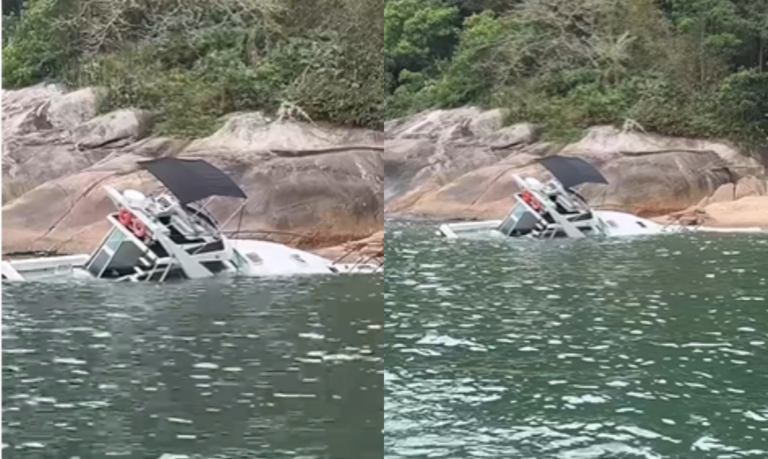 Lancha naufraga com mais de 15 pessoas em Guarujá e causa do acidente é investigada