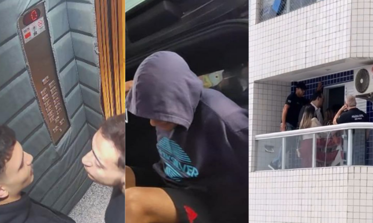 Caso Peretto: Na reconstituição do crime, suposto assassino alega que foi atacado e irmã da vítima disse estar sob efeito de entorpecentes