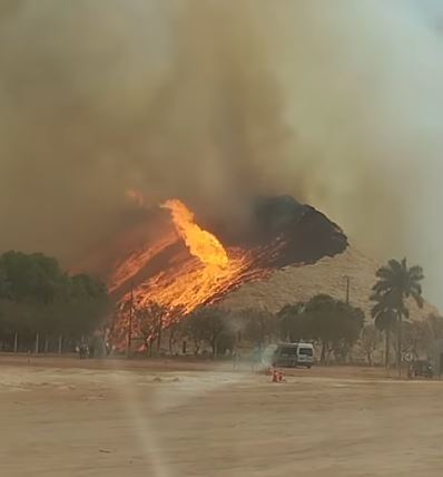 Incêndio em usina de Guararapes mobiliza bombeiros de Araçatuba