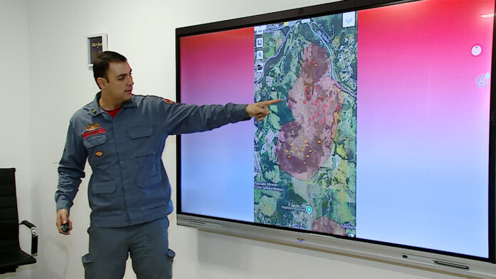 TVB 7605.00_04_38_28.Quadro001 (1) Valinhos instala comitê de crise para combate a queimadas