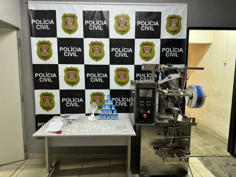 Tecnologia do tráfico: máquina de embalar drogas é encontrada em Campinas