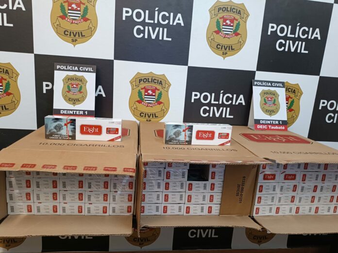 Homem é preso por contrabando de cigarros em Taubaté