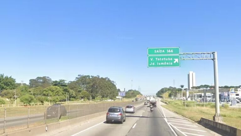 Motociclista morre atropelado na Dutra em São José dos Campo