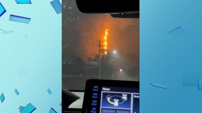 Incêndio atinge antena de internet em Vinhedo