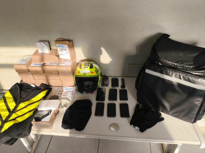 Falso entregador que aplicava golpes é preso após perseguição