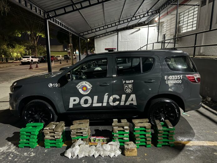 Homem é preso com mais de 130 kg de drogas em São José