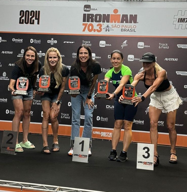 Atleta de São José conquista ouro no Ironman em São Paulo