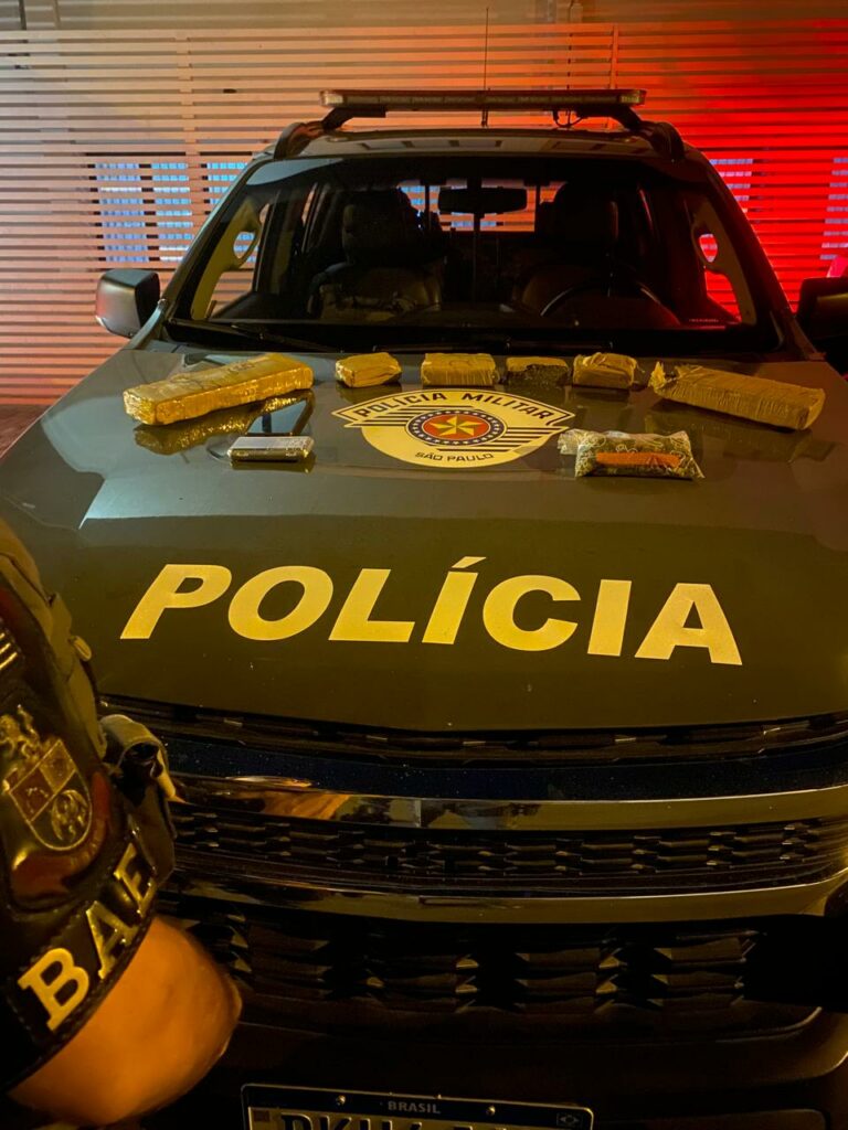 Homem é preso após denúncia de trafico de drogas em Lorena