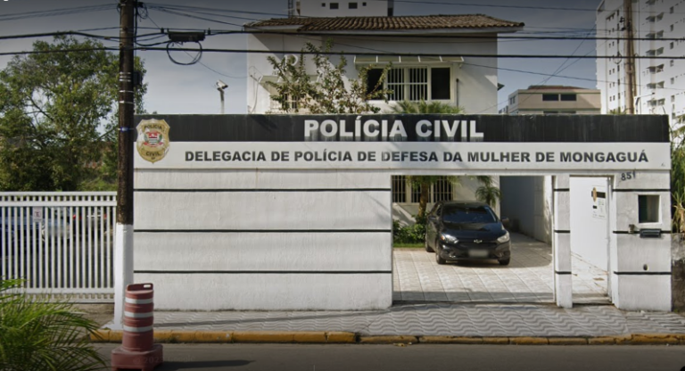 Homem agride companheira com socos e joelhadas no rosto e é preso em Mongaguá