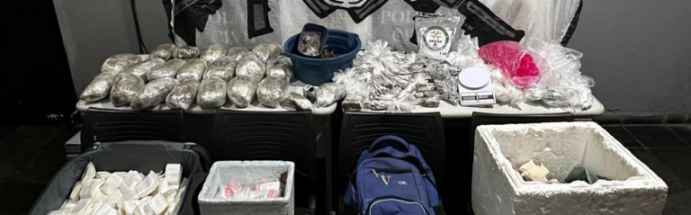 Procurado da Justiça, dono de BMW, é preso em residência com mais de 10 kg de drogas em Guarujá