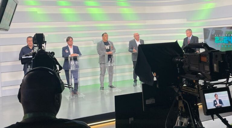 Veja como foi o debate com os candidatos à Prefeitura de Campinas