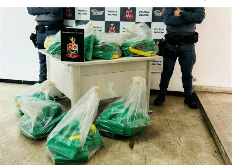 ‘Entregador’ é preso em SP com 200 tijolos de maconha em embalagens de e-commerce