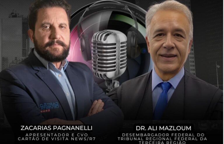 Programa Cartão de Visita entrevista o Desembargador Dr. Ali Mazloum