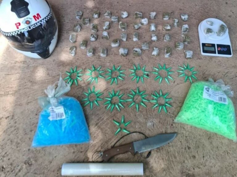 Pedreiro é preso por tráfico de drogas com quase 1 quilo de maconha em Birigui