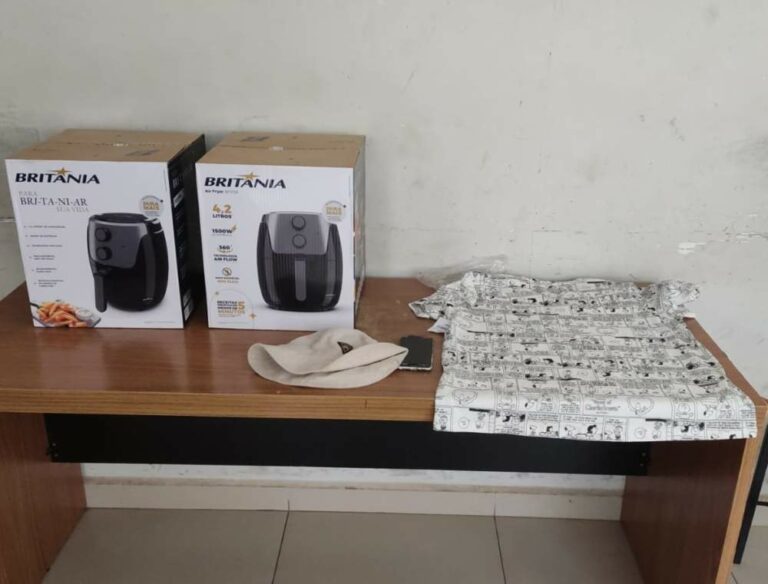 Guarda Municipal prende homem por furto de fritadeiras elétricas em loja no centro de Araçatuba