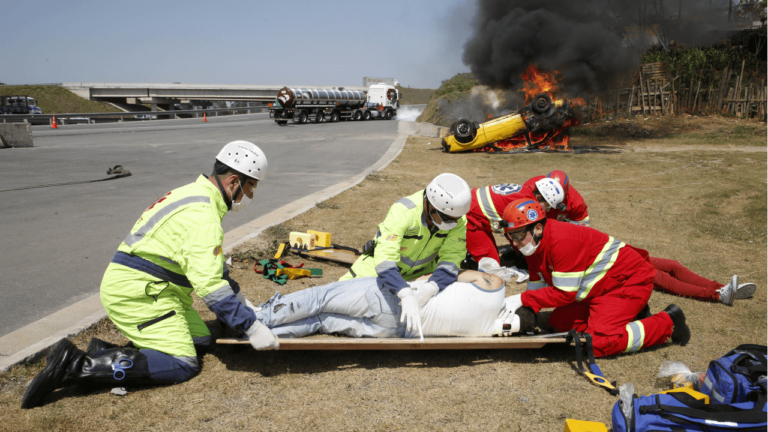 Equipes pré-hospitalares atendem mais de 55 mil usuários nas rodovias de SP em 2024