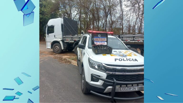 Homem é preso dirigindo caminhão furtado em Campinas