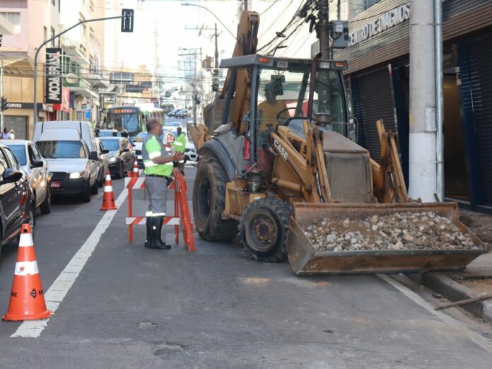 Av. Brasil e Ruy Rodrigues também tem interdições
