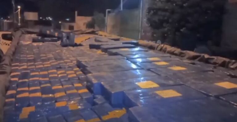 Polícia Militar apreende 4,5 toneladas de maconha em Birigui e prende jovem de 23 anos em caminhão roubado