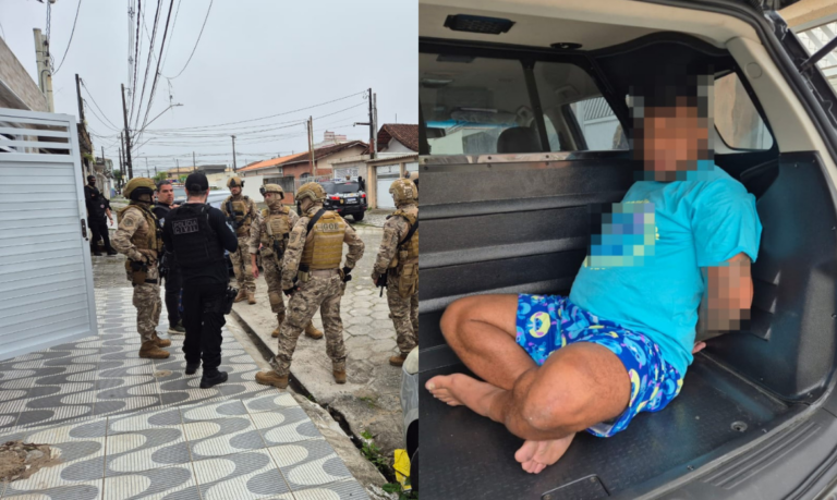 Líder de facção criminosa tem R$ 30 milhões bloqueados em conta bancária e é preso no litoral de SP