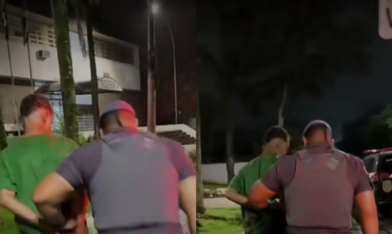 Foragido da Justiça é capturado em Cubatão em atitude suspeita