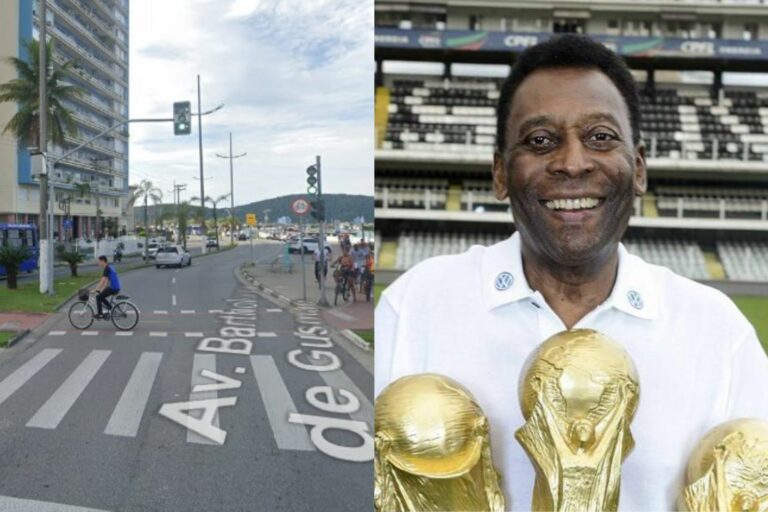 Homenagem ao Rei do futebol: Santos nomeia avenidas em homenagem a Pelé