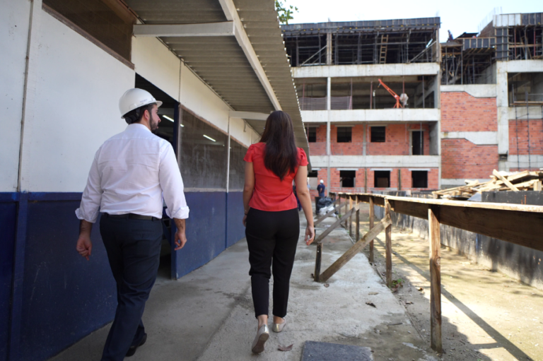Está quase lá! Obras do 1º Complexo Maternoinfantil de São Vicente atingem 80%