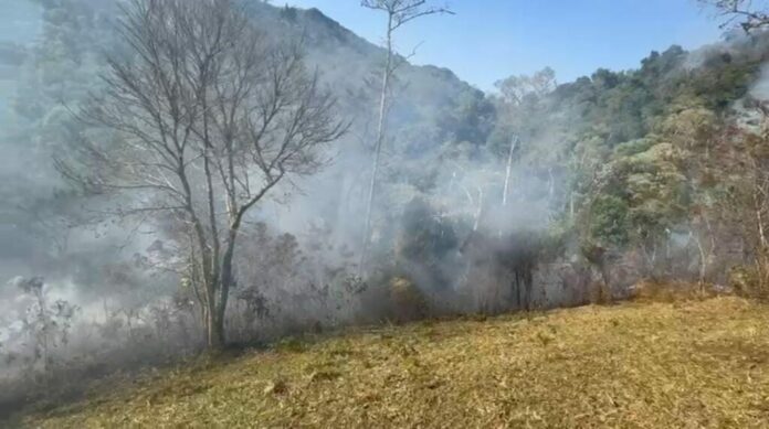 Vale do Paraíba volta a aparecer na área de alerta do Mapa de Incêndio