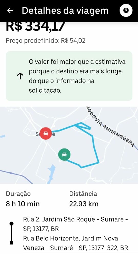 Motorista por aplicativo é agredido com canivete em Hortolândia