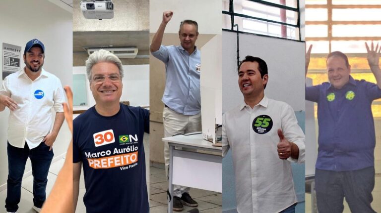 Prefeituráveis votam em Ribeirão Preto