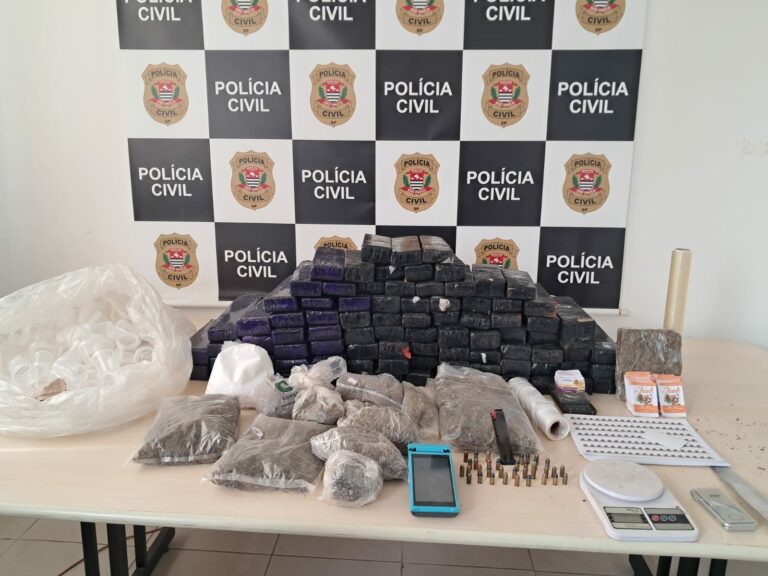 DIG encontra 70 quilos de maconha na casa de investigado por roubo