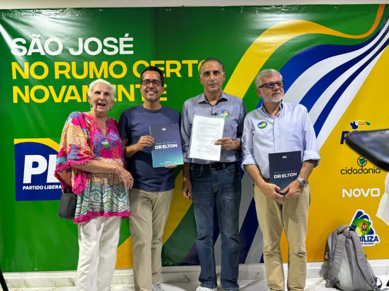 Dr. Elton declara apoio a Eduardo Cury no 2º turno das eleições em São José dos Campos